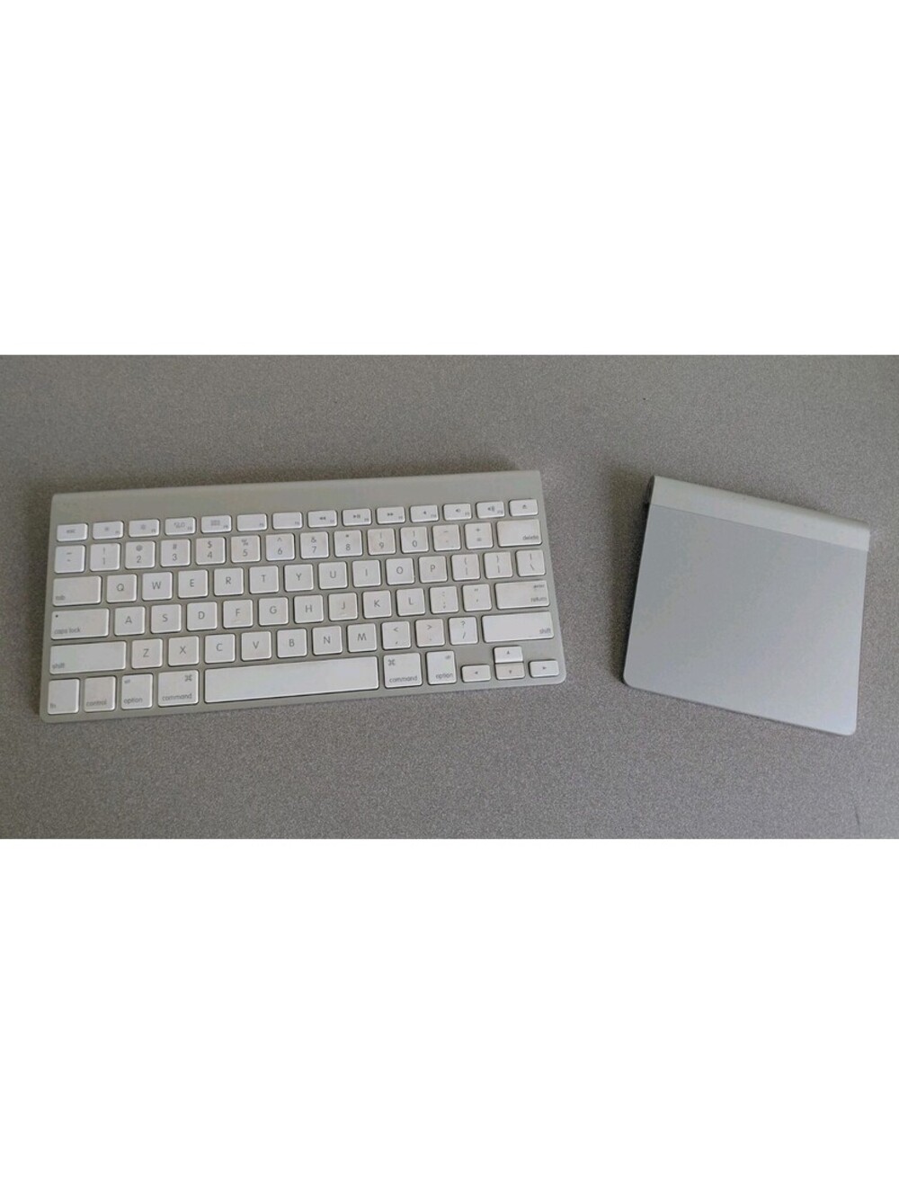 Apple A1314/A1339 Wireless Keyboard and Magic Trackpad Bluetooth Mac Combo Set